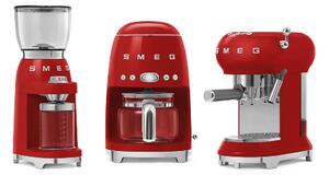 Pákový kávovar na Espresso / Cappucino 2 cup Smeg 50´s Retro Style, červený (Barva-červená)