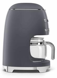 50's Retro Style kávovar na filtrovanou kávu 1,4l 10 cup šedý - SMEG