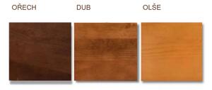 Via-nábytek Noční stolek MATE Povrchová úprava: Moření odstín dub