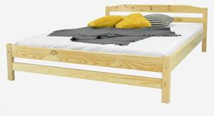 Via-nábytek Postel BART masiv borovice Rozměry: 90 x 200, Povrchová úprava postele: Moření odstín olše