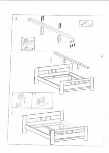Via-nábytek Postel ANESTA masiv buk - nízké čelo u nohou Povrchová úprava postele: Buk (lakovaný), Rozmiry: 90 x 200