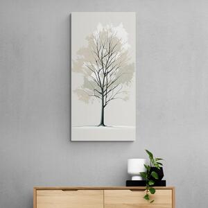 Obraz strom v minimalistickém provedení Varianta: 50x100