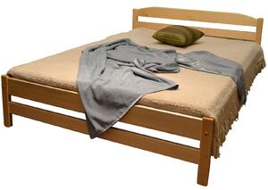 Via-nábytek Postel BART masiv borovice Rozměry: 160 x 200, Povrchová úprava postele: Moření odstín olše