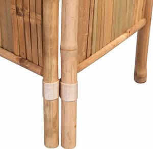 Pětidílný paraván bambusový 200x160 cm