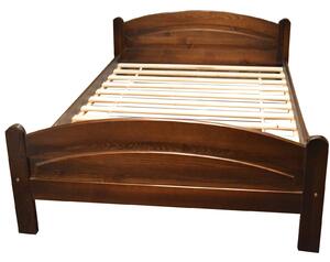 Via-nábytek Postel BELA Rozměry: 160 x 200, Povrchová úprava postele: Moření odstín ořech