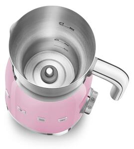 Napěňovač mléka Smeg 50´s Retro Style, růžový (Barva-růžová)