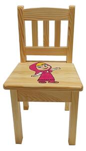 Via-nábytek Dětská židlička Povrchová úprava: Borovice (lakovaná)