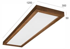Brilagi -LED Koupelnové svítidlo WOODY FRAME LED/40W/230V 120x30 IP44 dub třešeň