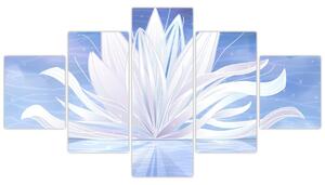 Obraz - Lotusový květ (125x70 cm)