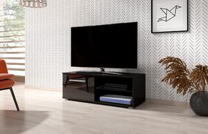 EU TV stolek MOON 100 cm - černá / černá