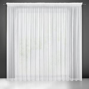 ZÁCLONA NA PÁSCE NICEA 350X270 CM BÍLÁ