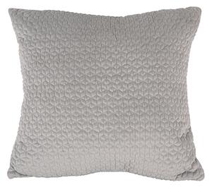 Sametový polštář Hexagon 45x45cm Present Time (barva-šedá)