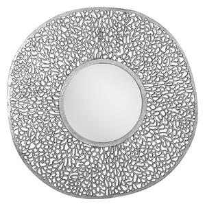 Noble Home Stříbrné hliníkové zrcadlo Ferago, 112 cm