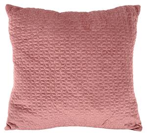 Sametový polštář Hexagon 45x45cm Present Time (Barva-růžová)
