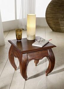 ORIENT Noční stolek 45x45 cm, akácie, nugátová