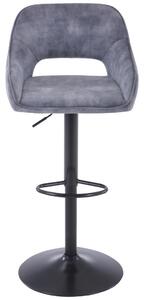 BAROVÁ ŽIDLE, šedá, černá Carryhome - Barové židle