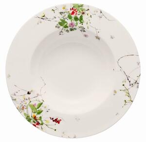 Brillance Fleurs Sauvages hluboký talíř, 23 cm Rosenthal (Barva-bílá, kytky)