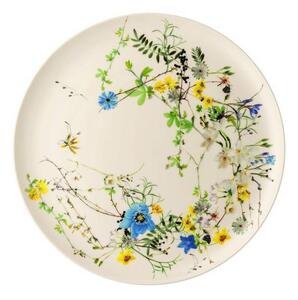 Fleurs des Alpes Servírovací talíř, 33 cm Rosenthal (Barva-bílá, kytky)