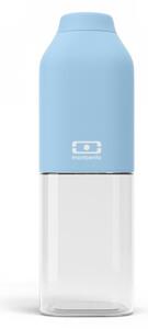 Láhev na vodu MonBento Positive M 500ml Blue Crystal | světle modrá (Barva-světle modrá)