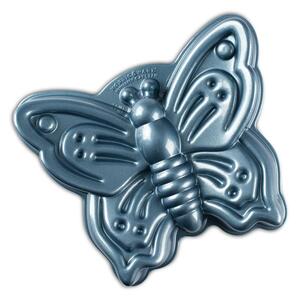 Forma na bábovku Motýl Nordic Ware (Barva-modrá)