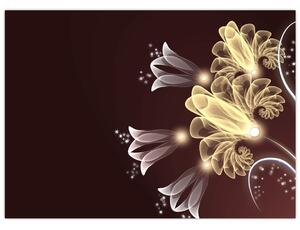 Obraz - Zářivé květiny (70x50 cm)