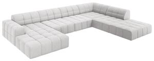 -25 % Dny MOMENTI– Cosmopolitan Design Sametová rohová pohovka Chicago 364 cm, pravá