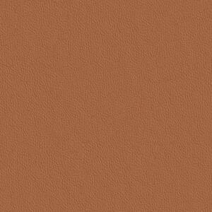 Koňakově hnědá kožená podnožka FLEXLUX MORO 54 x 41 cm