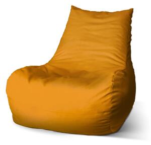 Sablio Sedací vak Bean Neonová oranžová - 60 x 70 x 70 cm
