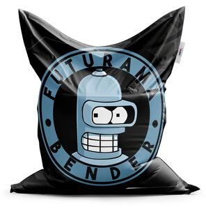 Sablio Sedací vak Futurama Bender Technology - 150x100 cm