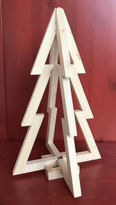 Dřevěvý vánoční stromeček ALMA 4D (dřevo)
