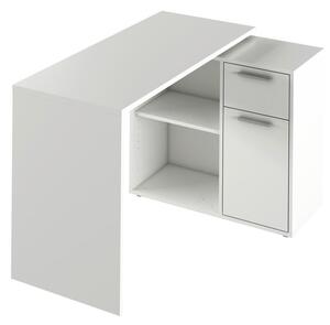 PSACÍ STŮL, bílá, 117/75/83 cm Xora - Kancelářské stoly