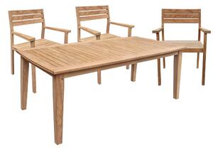 ZAHRADNÍ STŮL, dřevo, kov, 200/100/75 cm Ambia Garden - Venkovní stoly
