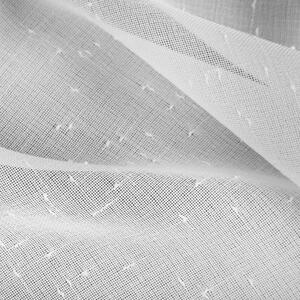 Bílá záclona na kroužcích ANGELA 400x250 cm