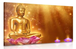 Obraz zlatý Budha Varianta: 90x60