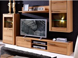 Dřevěný TV stolek do obývacího pokoje Salvador