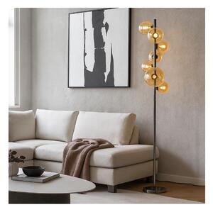 Brilagi - LED Stojací lampa MILLA 7xG9/3W/230V černý chrom/zlatá