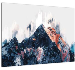 Obraz - Abstraktní hora (70x50 cm)