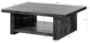 BARON Konferenční stolek 120x43 cm, palisandr
