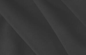 Černá sametová rohová pohovka Cosmopolitan Design Chicago 341 cm, levá