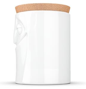 Okouzlující uzavíratelná skladovací nádoba 1700 ml, 58products (bílý porcelán 1700ml )