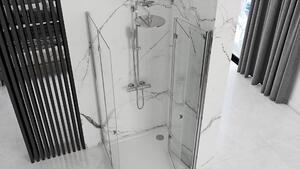 Rea - Modulární sprchový rohový kout Fold N2 - chrom/transparentní - 70x70 cm