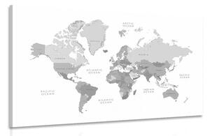 Obraz mapa světa s vintage prvky Varianta: 90x60