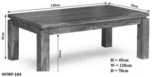 MONTANA Konferenční stolek 120x70 cm, palisandr