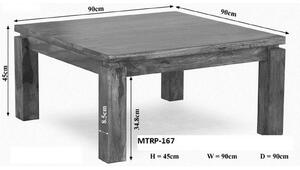 MONTANA Konferenční stolek 90x90 cm, palisandr