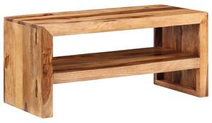 TV stolek Shekta - masivní sheeshamové dřevo | 90 x 42 x 42 cm