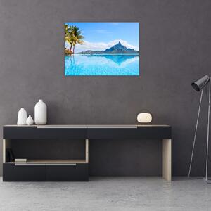Obraz - Bora-Bora, Francouzská Polynésie (70x50 cm)