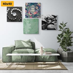 Set obrazů Feng Shui v netradiční kombinaci Varianta: 4x 40x40