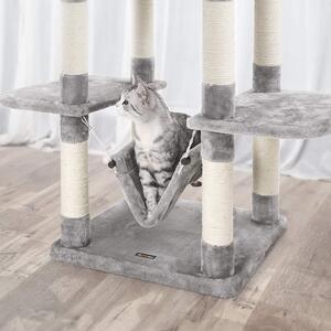 FEANDREA Škrabadlo pro kočku 154 cm světle šedé