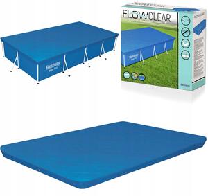 Bestway krycí plachta na bazén s konstrukcí 4 x 2,11 x 0,81 m 58107