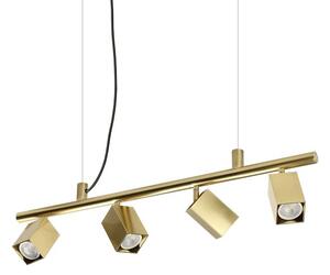 Závěsné svítidlo 4x GU10 mosadzná IP20 Ideal Lux DYNAMITE 371399